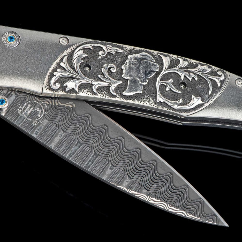 Lancet Reverso Pocket Knife by William Henry Borrego Fine Jewelry