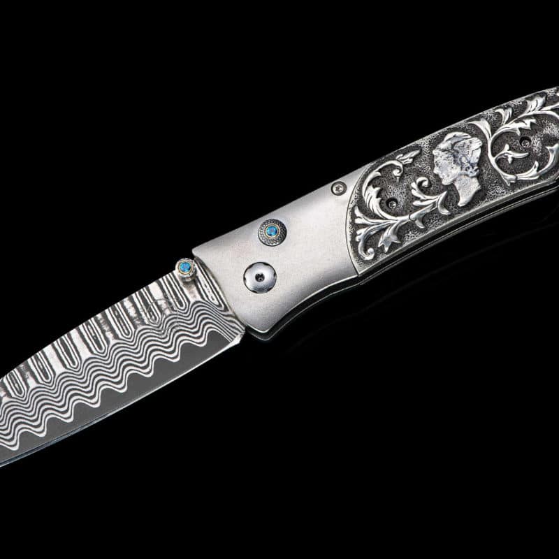 Gentac Quicksilver Pocket Knife by William Henry Borrego Fine Jewelry