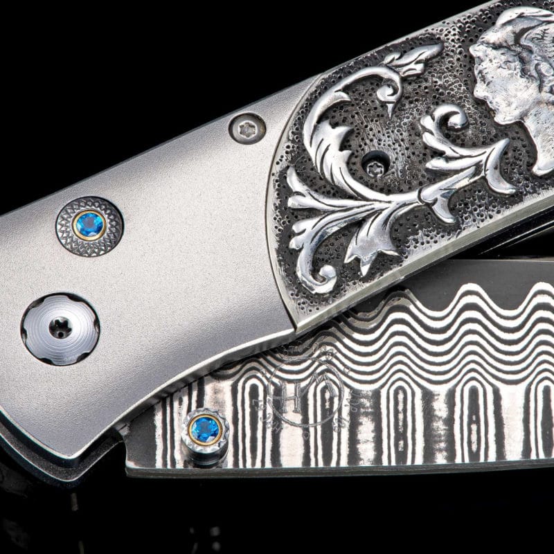 Gentac Quicksilver Pocket Knife by William Henry Borrego Fine Jewelry